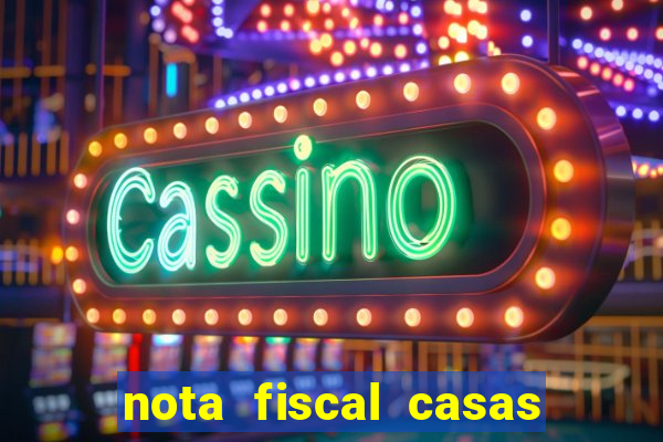 nota fiscal casas bahia 2 via